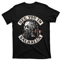 See You In Valhalla Skull Viking T-Shirt