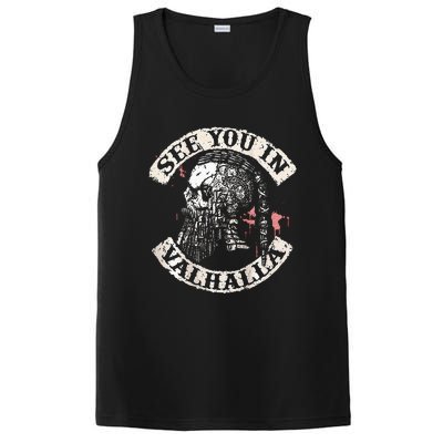 See You In Valhalla Skull Viking PosiCharge Competitor Tank