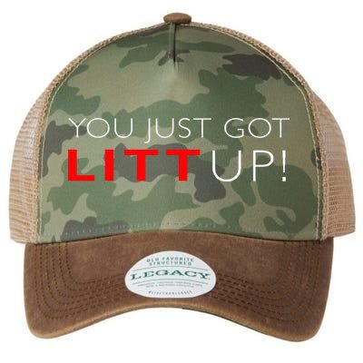 Suits You Just Got Litt Up! Funny Legacy Tie Dye Trucker Hat