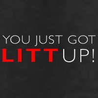 Suits You Just Got Litt Up! Funny Golf Towel