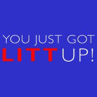 Suits You Just Got Litt Up! Funny Stripe Pom Pom Beanie