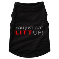 Suits You Just Got Litt Up! Funny For Doggie Tank