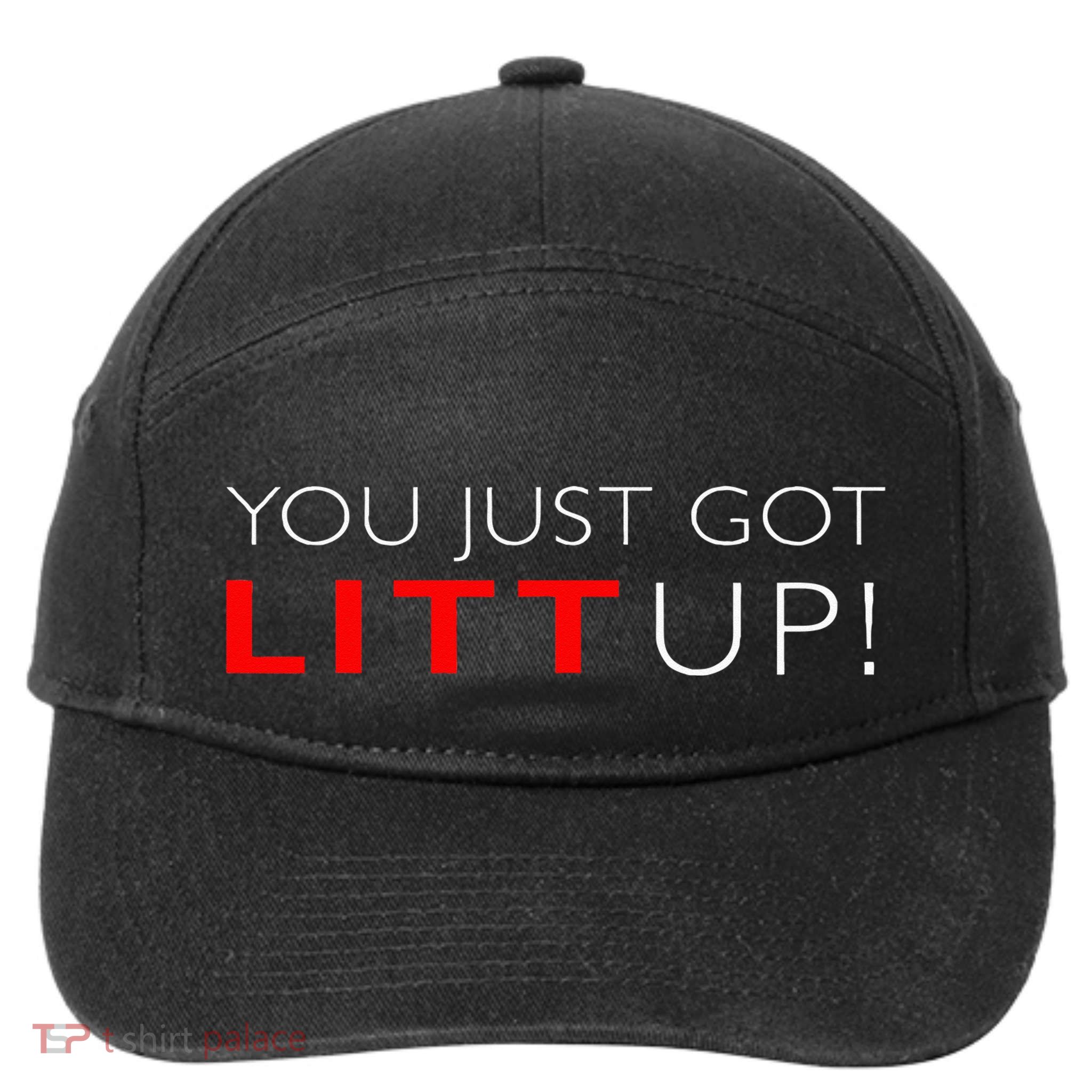 Suits You Just Got Litt Up! Funny For 7-Panel Snapback Hat