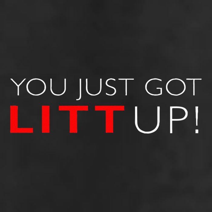 Suits You Just Got Litt Up! Funny For Golf Towel