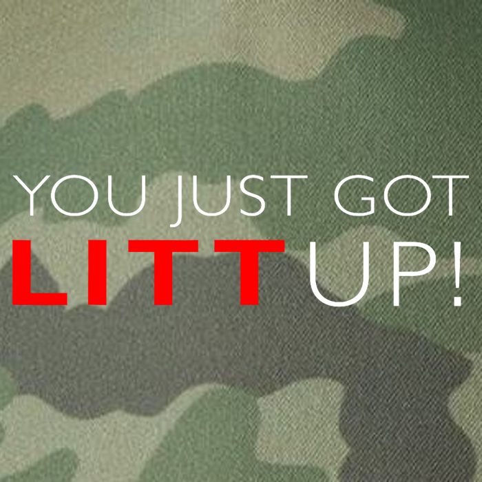 Suits You Just Got Litt Up! Funny Design Legacy Tie Dye Trucker Hat