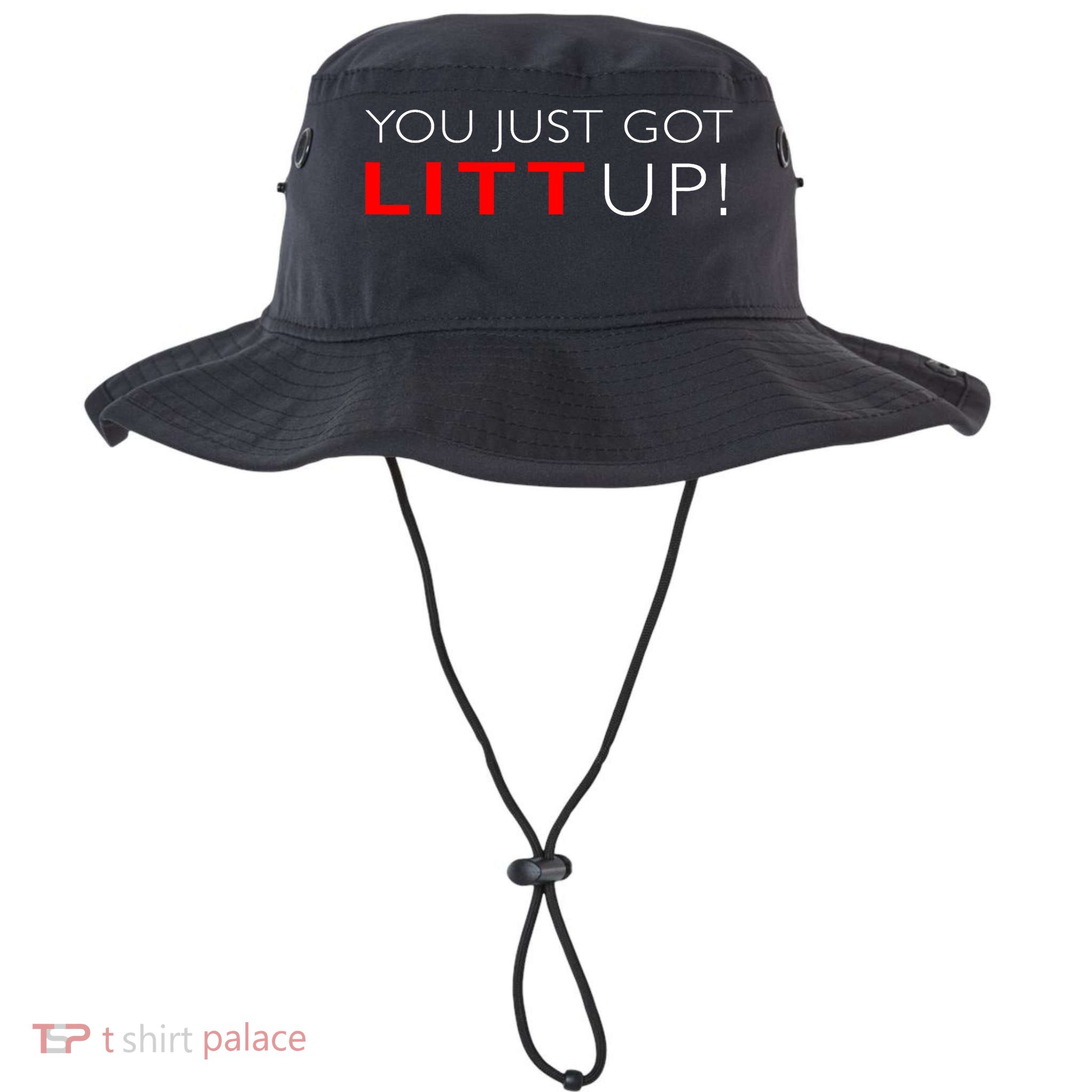 Suits You Just Got Litt Up! Funny Design Bucket Hat