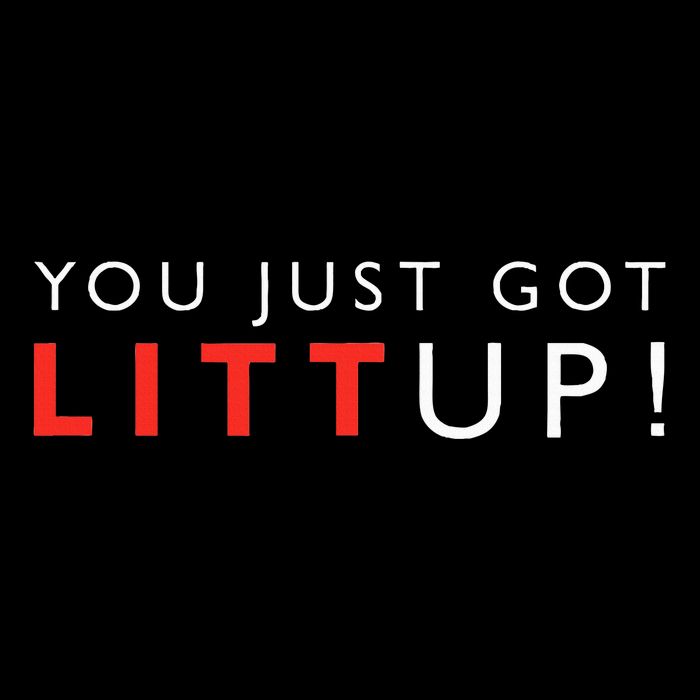 Suits You Just Got Litt Up Bag