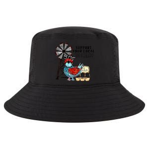 Support Your Local Egg Dealers Cool Comfort Performance Bucket Hat