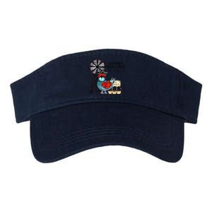 Support Your Local Egg Dealers Valucap Bio-Washed Visor