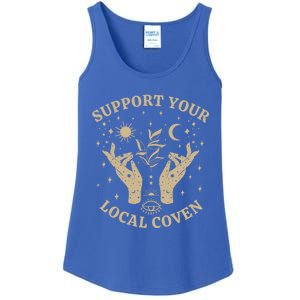 Support Your Local Coven Witch Aesthetic Gift Ladies Essential Tank