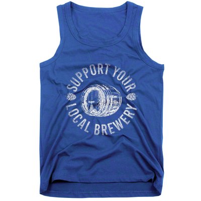 Support Your Local Brewery Craft Beer Tank Top