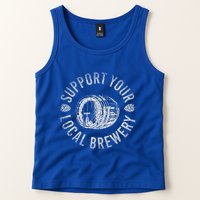 Support Your Local Brewery Craft Beer Tank Top