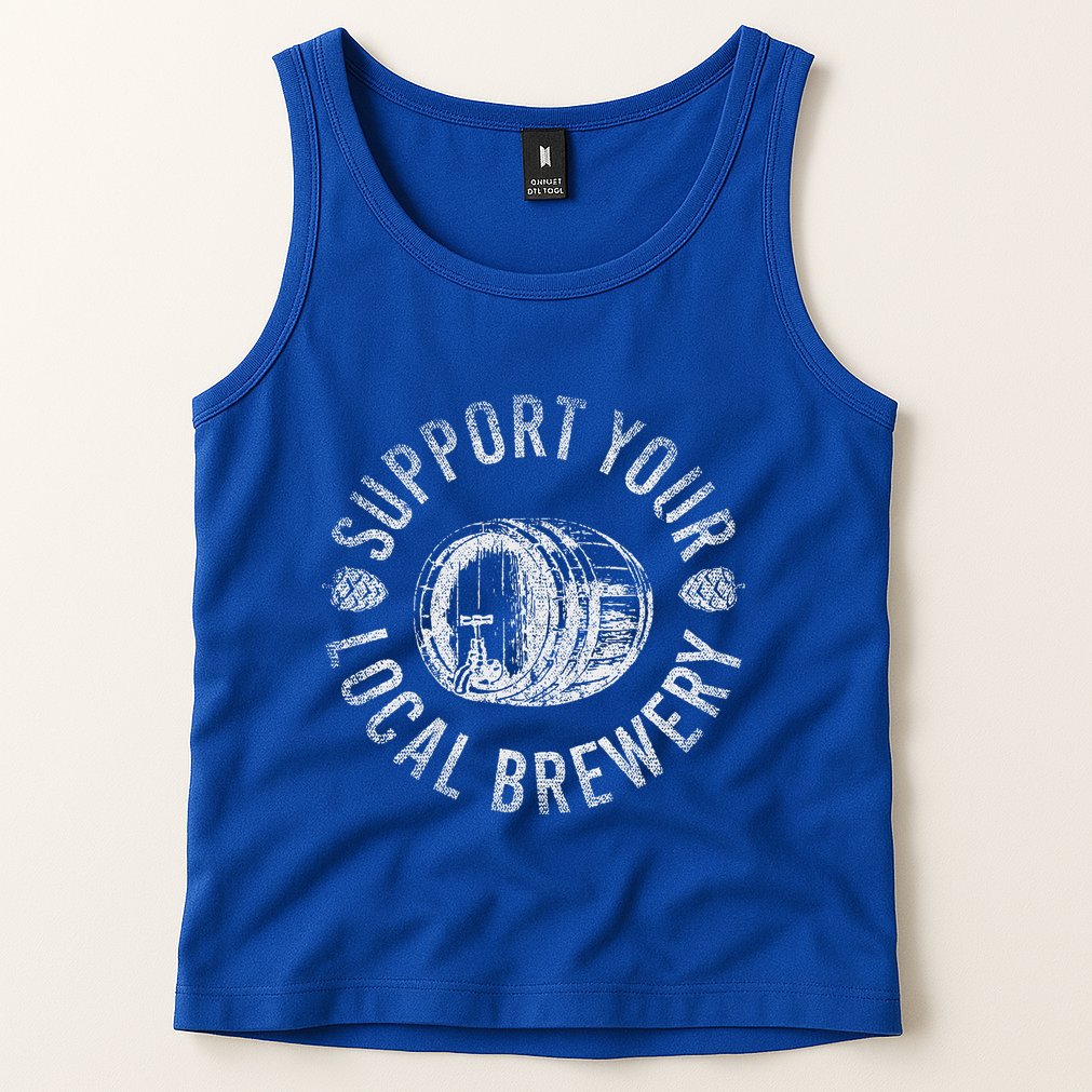 Support Your Local Brewery Craft Beer Tank Top