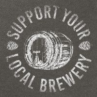 Support Your Local Brewery Craft Beer Cotton Canvas Backpack