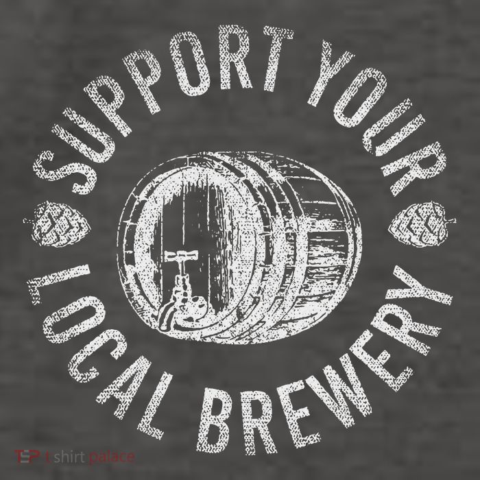 Support Your Local Brewery Craft Beer Vector Backpack
