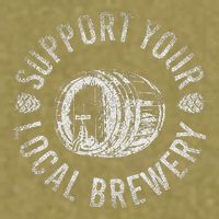Support Your Local Brewery Craft Beer Garment-Dyed Women's Muscle Tee