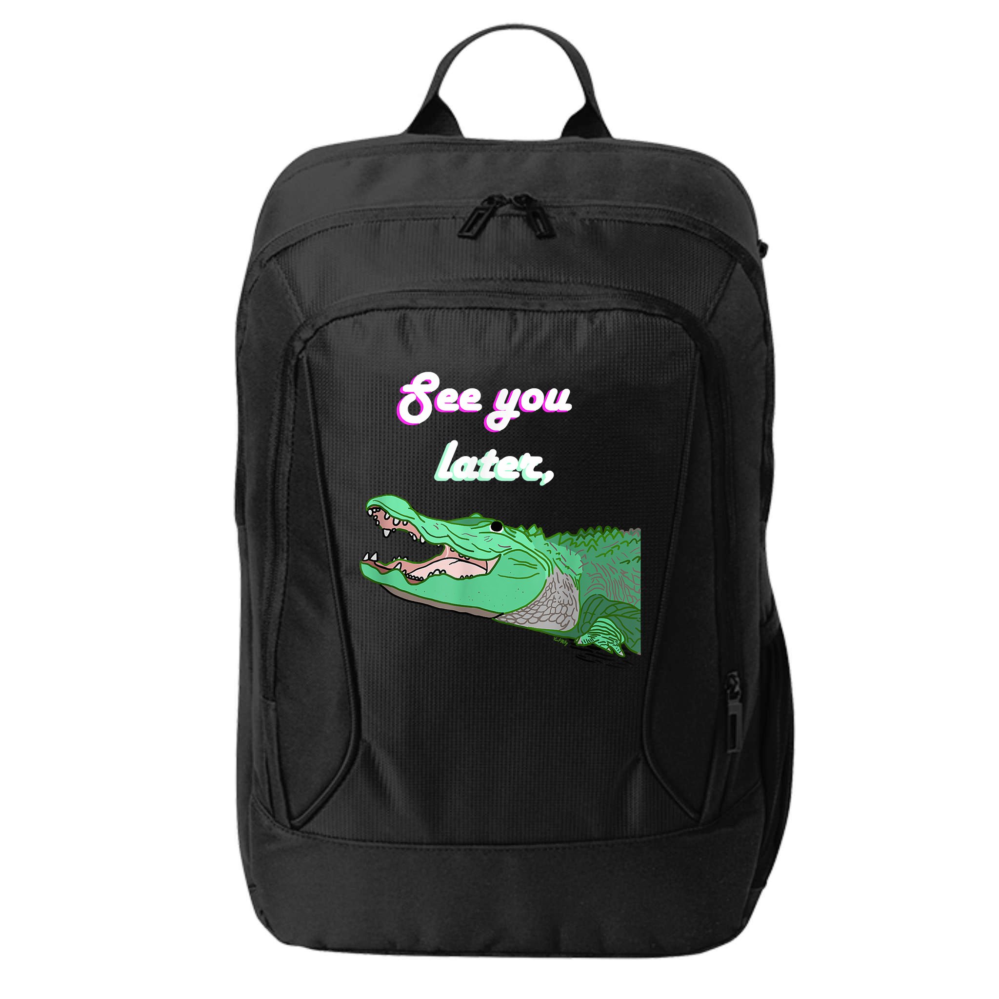 See You Later Alligator City Backpack