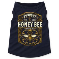 Support Your Local Honey Bee Save The Bees Vintage Style Doggie Tank