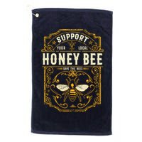 Support Your Local Honey Bee Save The Bees Vintage Style Golf Towel