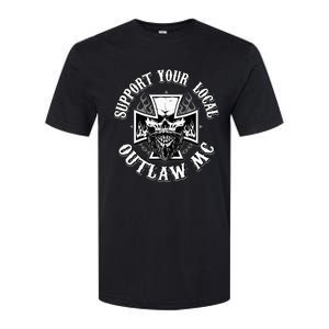 Support Your Local Outlaw 03 Softstyle CVC T-Shirt