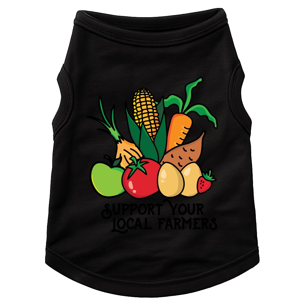 Support Your Local Farmers Doggie Tank