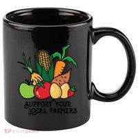 Support Your Local Farmers 11oz C Handle Ceramic Mug
