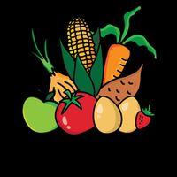 Support Your Local Farmers Drawstring Bag