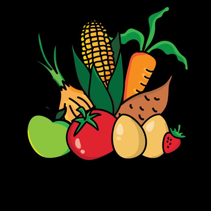 Support Your Local Farmers Drawstring Bag