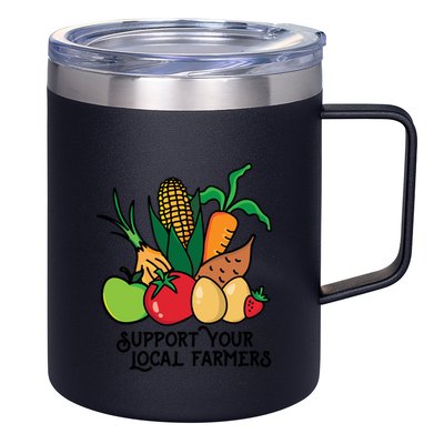 Support Your Local Farmers 12oz Stainless Steel Coffee Mug