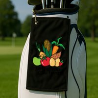 Support Your Local Farmers Golf Towel