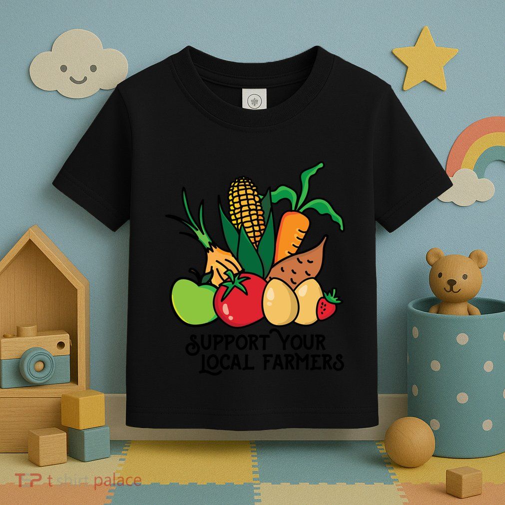 Support Your Local Farmers Toddler T-Shirt