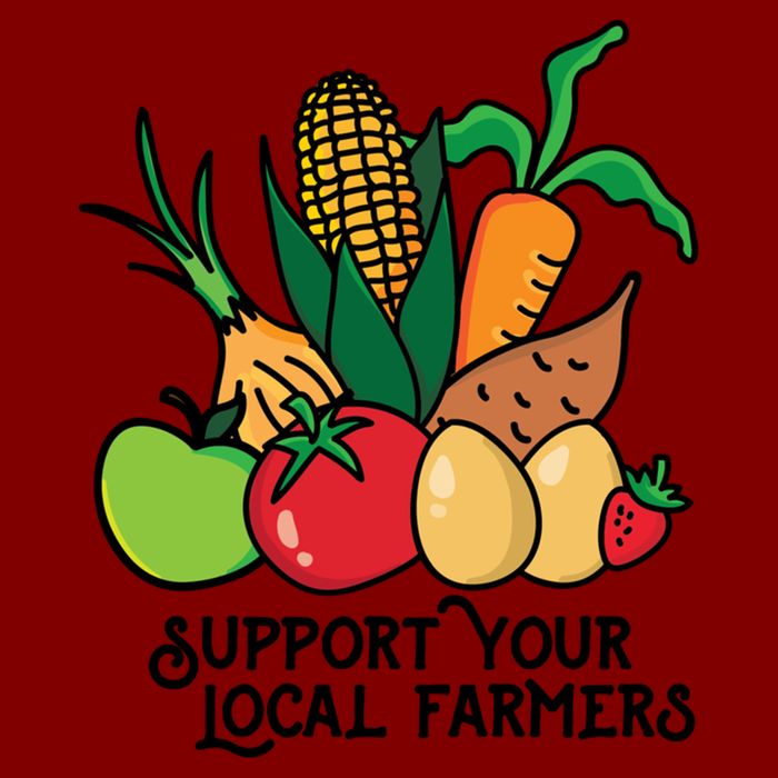 Support Your Local Farmers Sustainable Knit Beanie