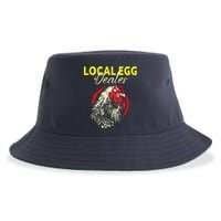 Support Your Local Egg Dealers Chicken Lovers Farm Farmers Sustainable Bucket Hat