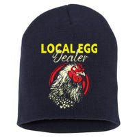 Support Your Local Egg Dealers Chicken Lovers Farm Farmers Short Acrylic Beanie