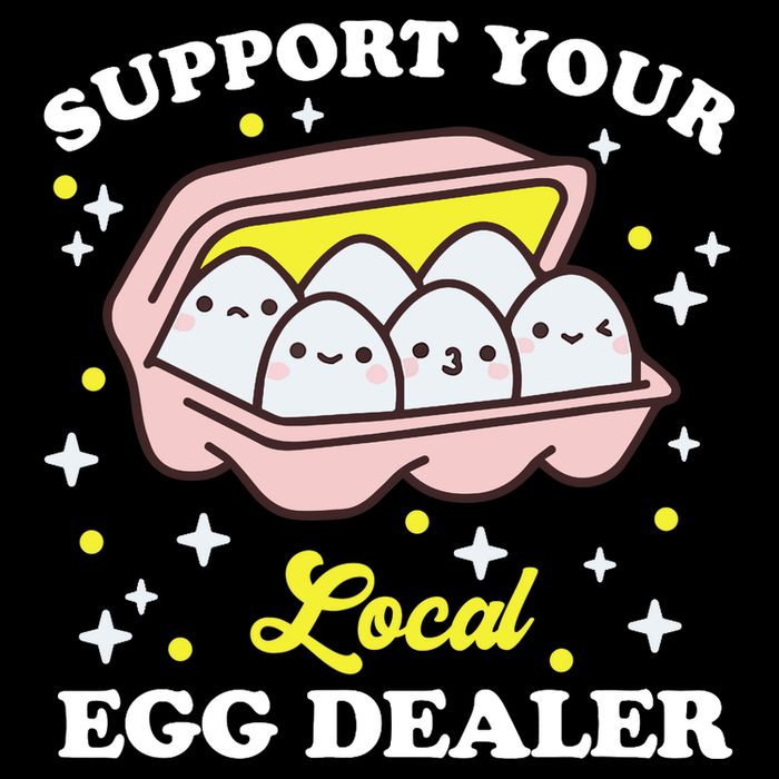 Support Your Local Egg Dealer, Farm Fresh eggs Funny farm City Backpack