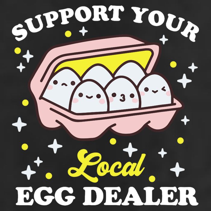 Support Your Local Egg Dealer, Farm Fresh eggs Funny farm 11oz C Handle Ceramic Mug