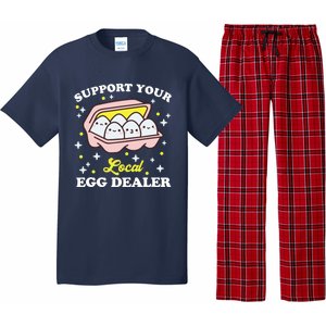 Support Your Local Egg Dealer, Farm Fresh eggs Funny farm Pajama Set