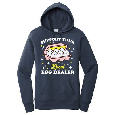 Support Your Local Egg Dealer, Farm Fresh eggs Funny farm Women's Pullover Hoodie