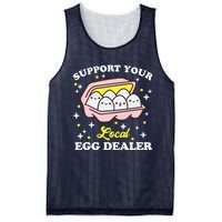 Support Your Local Egg Dealer, Farm Fresh eggs Funny farm Mesh Reversible Basketball Jersey Tank