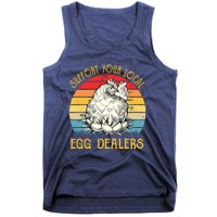 Support Your Local Egg Dealers Farmers Funny Chicken Lover Tank Top