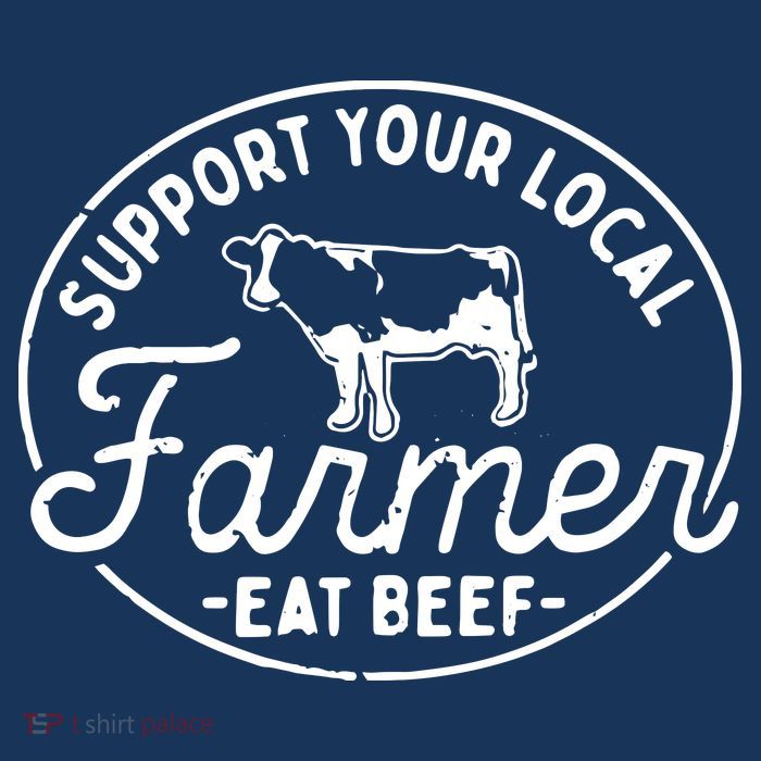 Support Your Local Farmer Eat Beef Bag