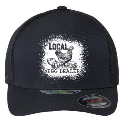 Support Your Local Egg Dealers Chicken Lovers Farm Farmers Flexfit Unipanel Trucker Cap