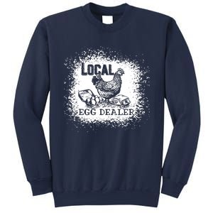 Support Your Local Egg Dealers Chicken Lovers Farm Farmers Sweatshirt