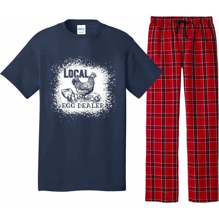 Support Your Local Egg Dealers Chicken Lovers Farm Farmers Pajama Set