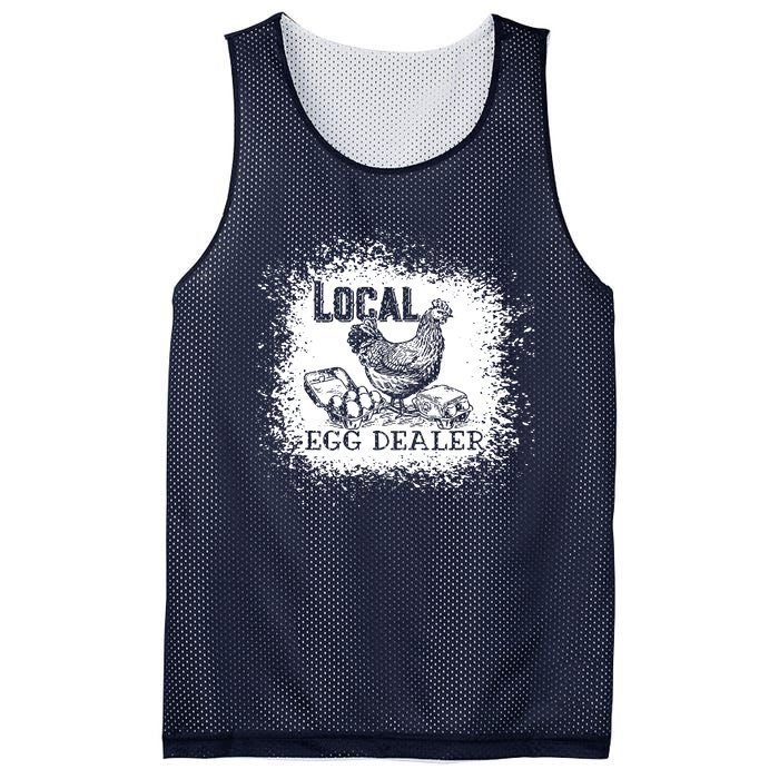 Support Your Local Egg Dealers Chicken Lovers Farm Farmers Mesh Reversible Basketball Jersey Tank