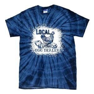 Support Your Local Egg Dealers Chicken Lovers Farm Farmers Tie-Dye T-Shirt