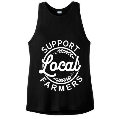 Support Your Local Farmer Grain Ladies PosiCharge Tri-Blend Wicking Tank
