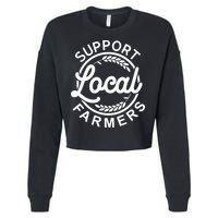 Support Your Local Farmer Grain Cropped Pullover Crew