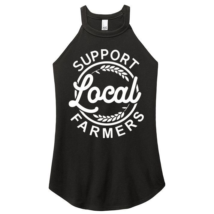 Support Your Local Farmer Grain Women's Perfect Tri Rocker Tank