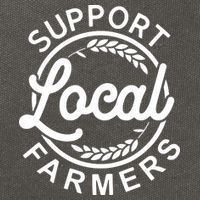 Support Your Local Farmer Grain Cotton Canvas Backpack